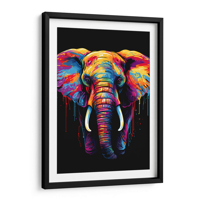 Elefante - Dominico Zafri | Cuadro decorativo de Canvas Lab