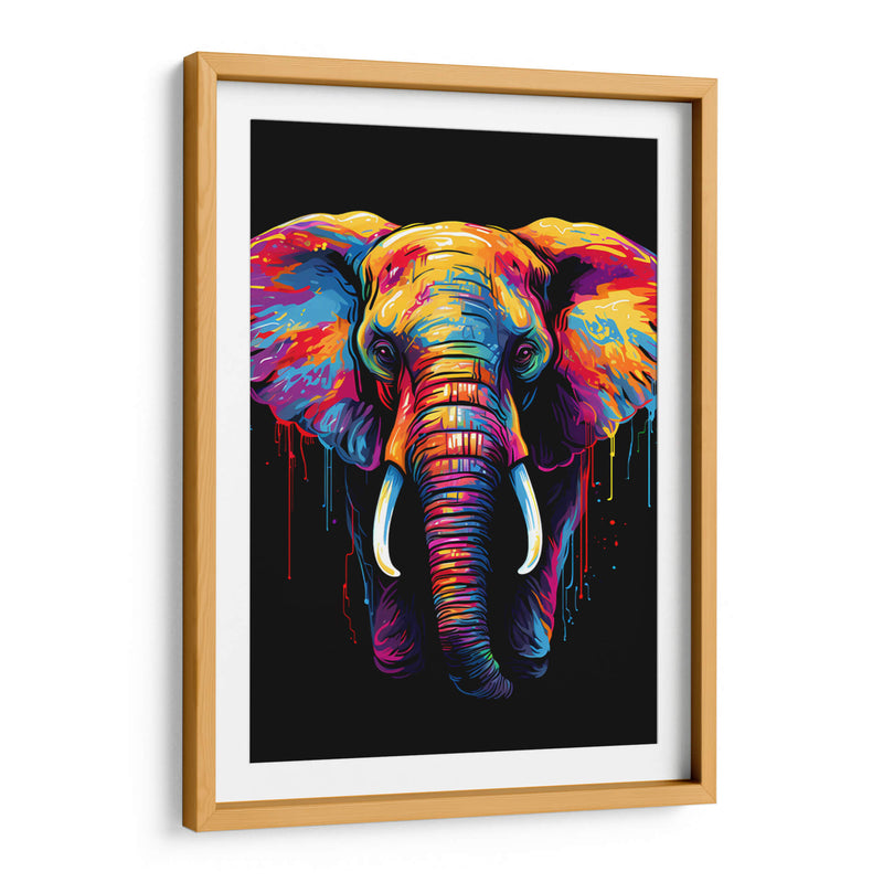 Elefante - Dominico Zafri | Cuadro decorativo de Canvas Lab