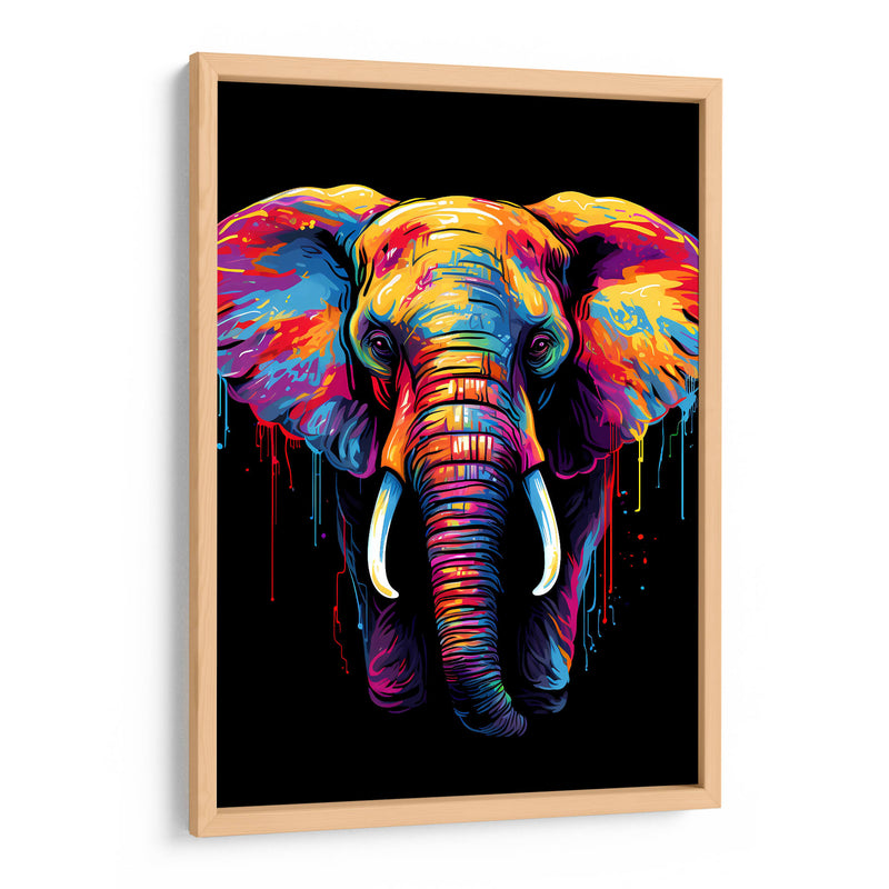 Elefante - Dominico Zafri | Cuadro decorativo de Canvas Lab