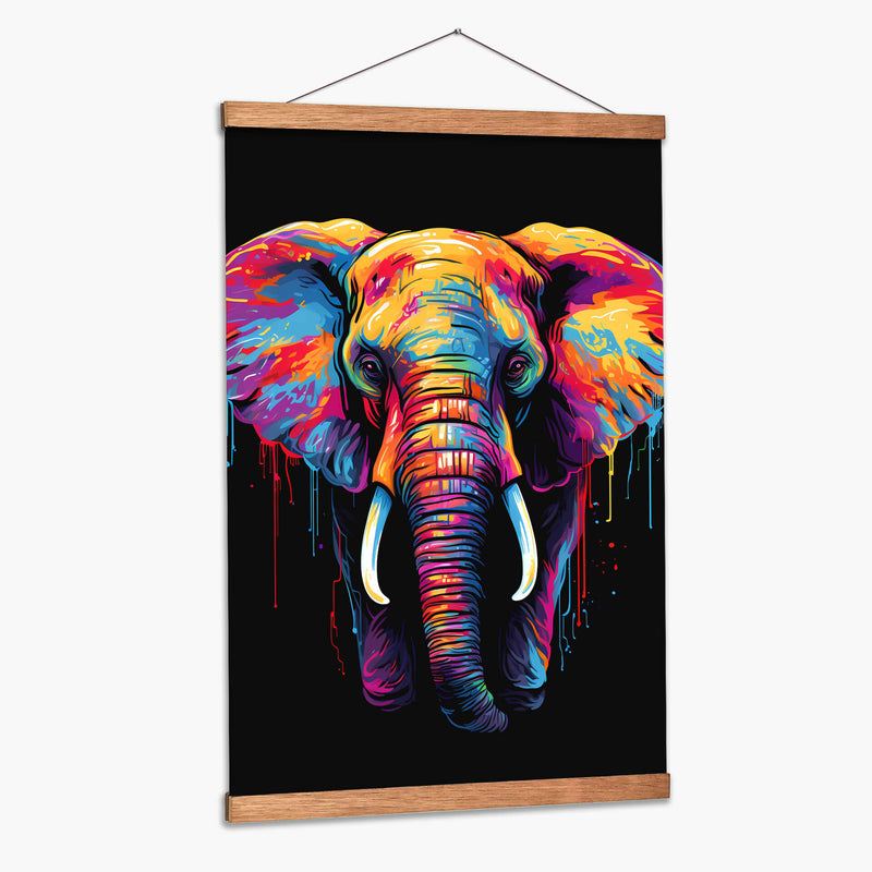 Elefante - Dominico Zafri | Cuadro decorativo de Canvas Lab