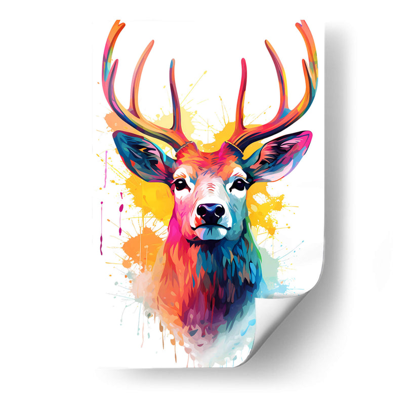 El Venado - Dominico Zafri | Cuadro decorativo de Canvas Lab