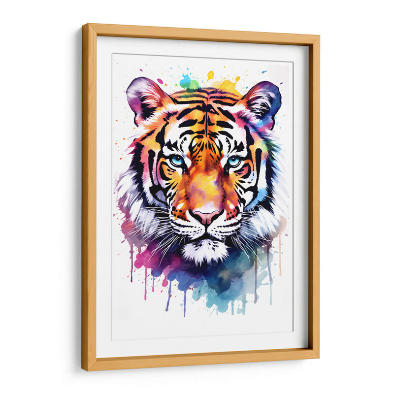 El Tigre - Dominico Zafri | Cuadro decorativo de Canvas Lab