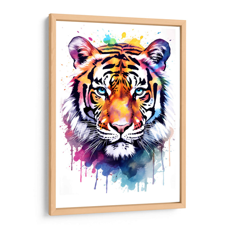 El Tigre - Dominico Zafri | Cuadro decorativo de Canvas Lab