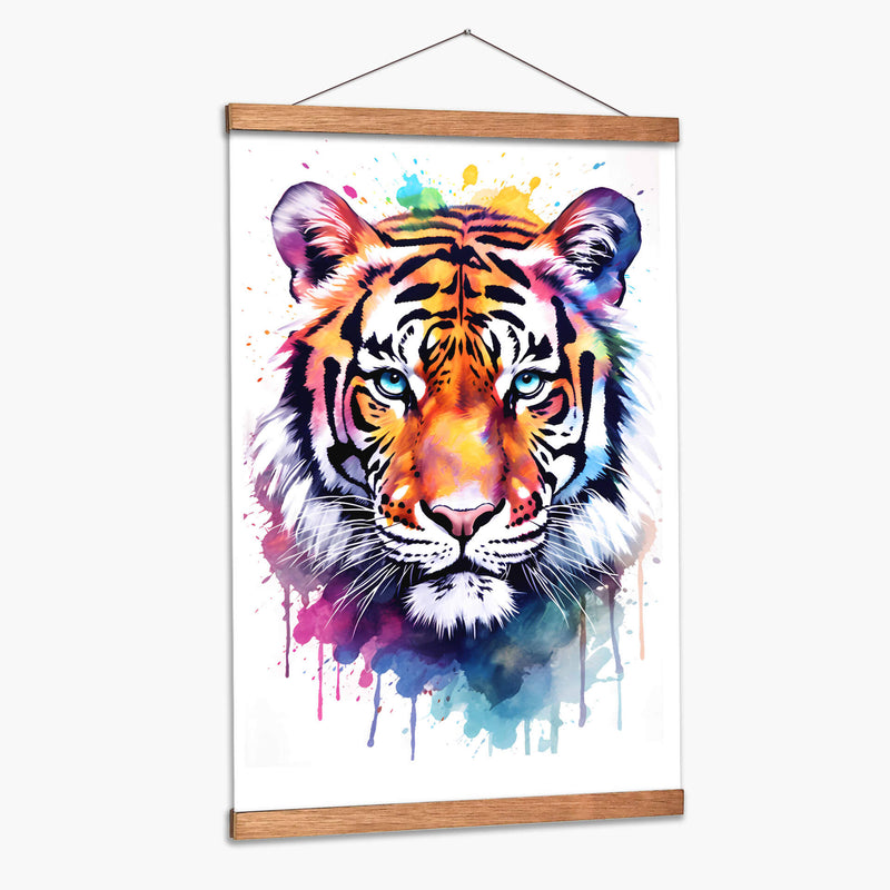 El Tigre - Dominico Zafri | Cuadro decorativo de Canvas Lab