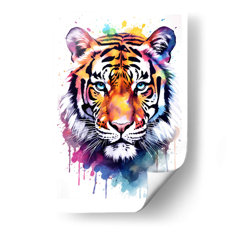 El Tigre - Dominico Zafri | Cuadro decorativo de Canvas Lab