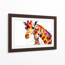 Familia Jirafa - Dominico Zafri | Cuadro decorativo de Canvas Lab