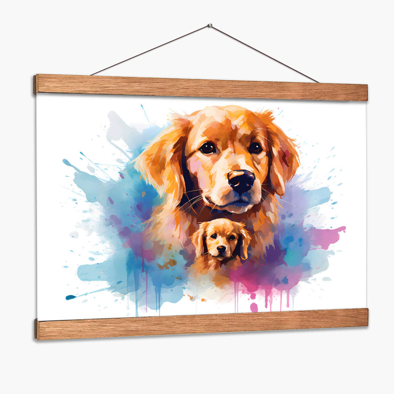 Familia Canina I - Dominico Zafri | Cuadro decorativo de Canvas Lab