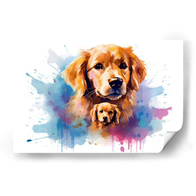 Familia Canina I - Dominico Zafri | Cuadro decorativo de Canvas Lab