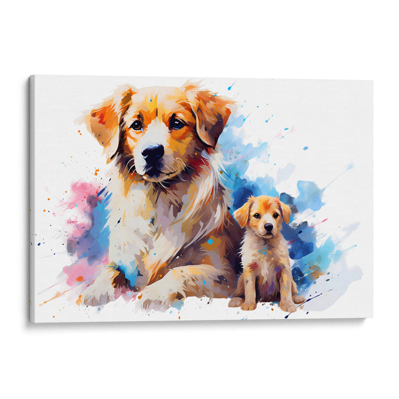 Familia Canina II - Dominico Zafri | Cuadro decorativo de Canvas Lab