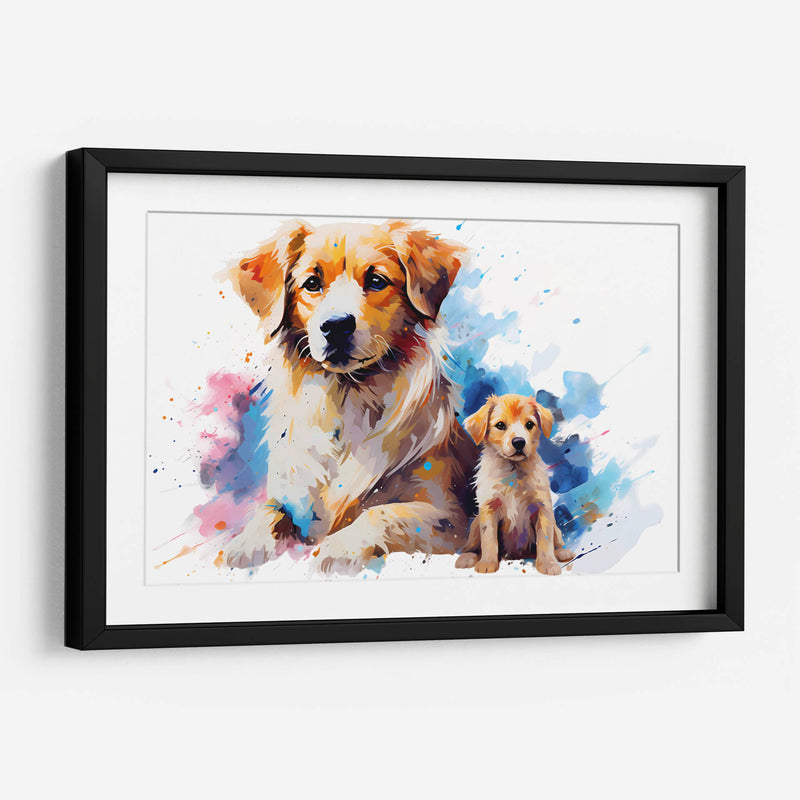 Familia Canina II - Dominico Zafri | Cuadro decorativo de Canvas Lab