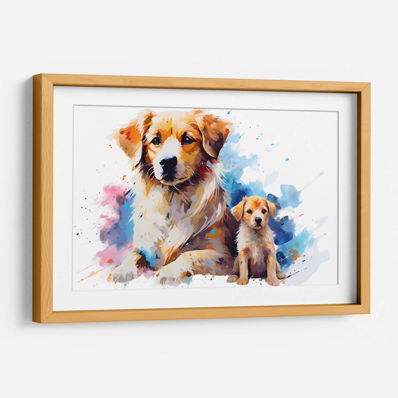 Familia Canina II - Dominico Zafri | Cuadro decorativo de Canvas Lab