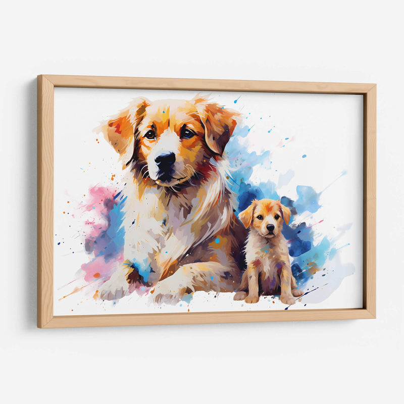 Familia Canina II - Dominico Zafri | Cuadro decorativo de Canvas Lab