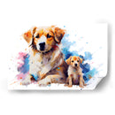 Familia Canina II - Dominico Zafri | Cuadro decorativo de Canvas Lab