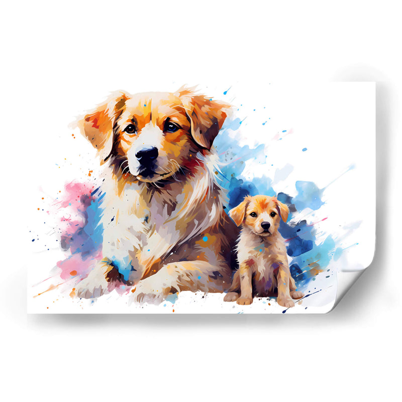 Familia Canina II - Dominico Zafri | Cuadro decorativo de Canvas Lab