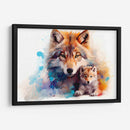 Familia De Lobos - Dominico Zafri | Cuadro decorativo de Canvas Lab