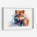 Familia De Lobos - Dominico Zafri | Cuadro decorativo de Canvas Lab