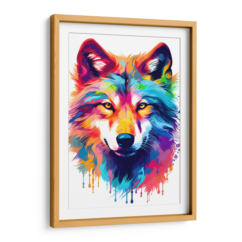 El Lobo - Dominico Zafri | Cuadro decorativo de Canvas Lab