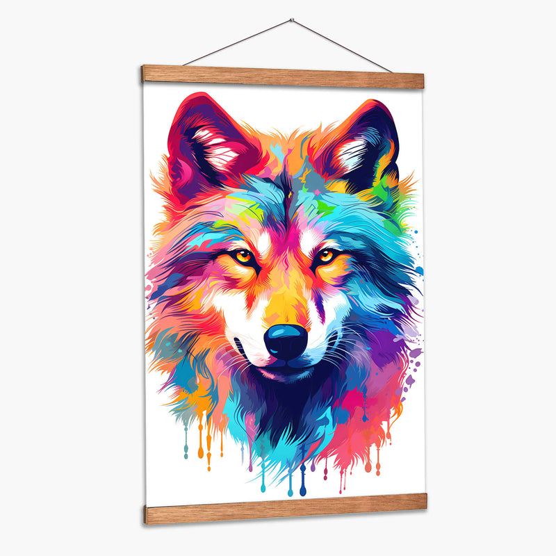 El Lobo - Dominico Zafri | Cuadro decorativo de Canvas Lab