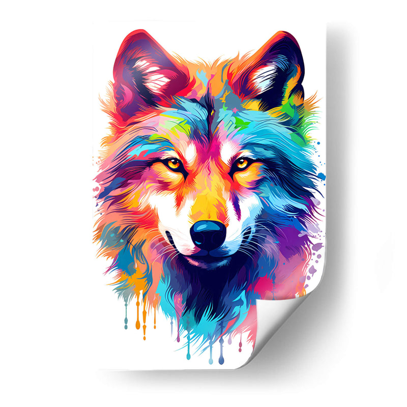 El Lobo - Dominico Zafri | Cuadro decorativo de Canvas Lab