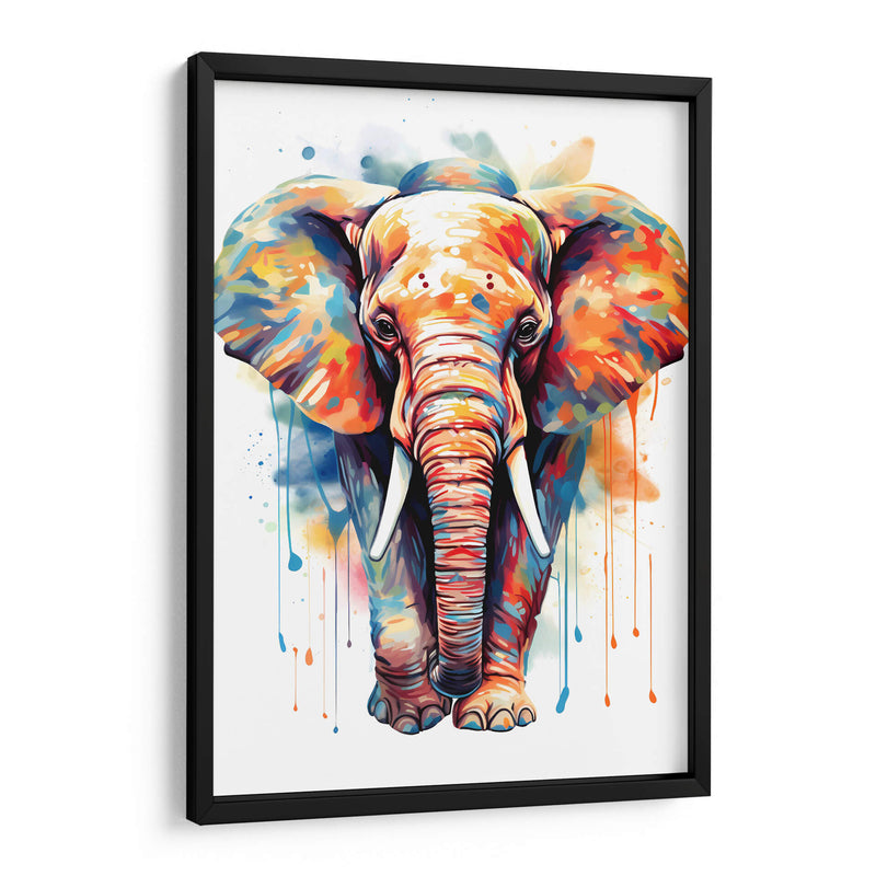 El Elefante II - Dominico Zafri | Cuadro decorativo de Canvas Lab