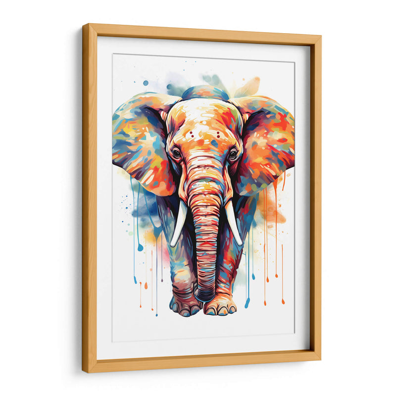 El Elefante II - Dominico Zafri | Cuadro decorativo de Canvas Lab