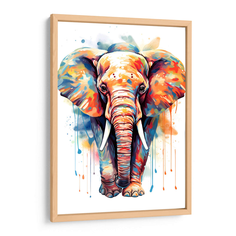 El Elefante II - Dominico Zafri | Cuadro decorativo de Canvas Lab