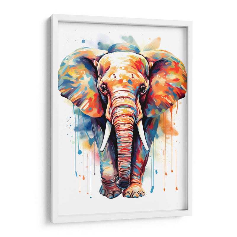 El Elefante II - Dominico Zafri | Cuadro decorativo de Canvas Lab