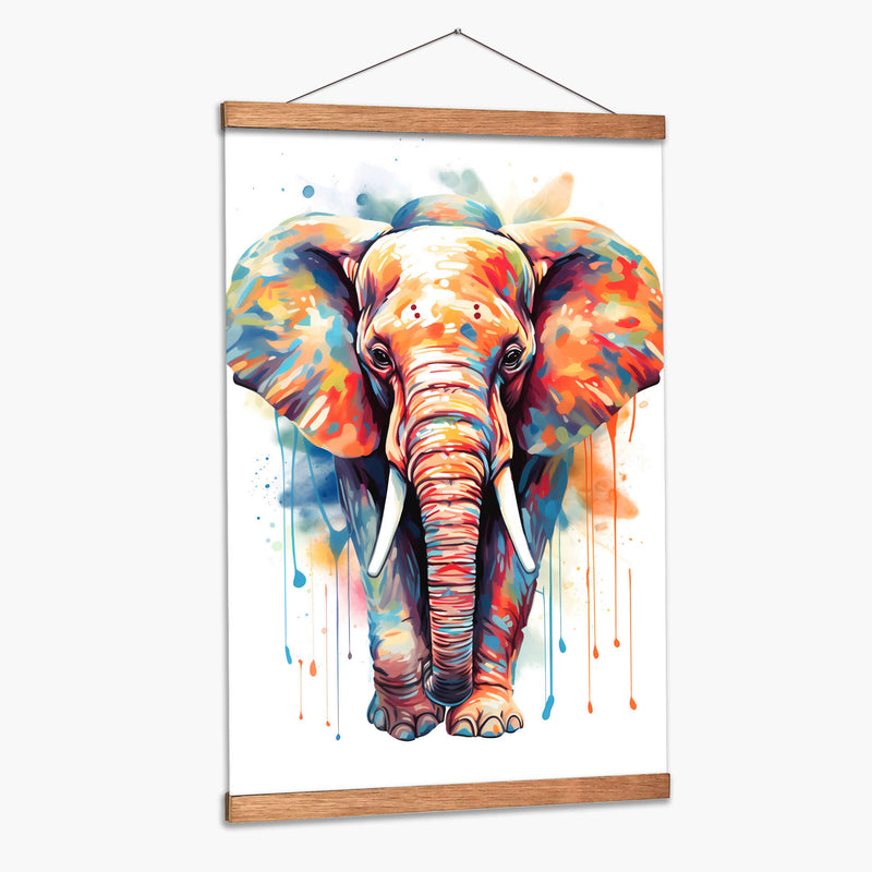 El Elefante II - Dominico Zafri | Cuadro decorativo de Canvas Lab