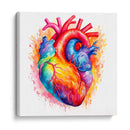 Acuarela Del Corazon - Dominico Zafri | Cuadro decorativo de Canvas Lab