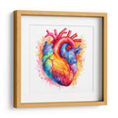 Acuarela Del Corazon - Dominico Zafri | Cuadro decorativo de Canvas Lab