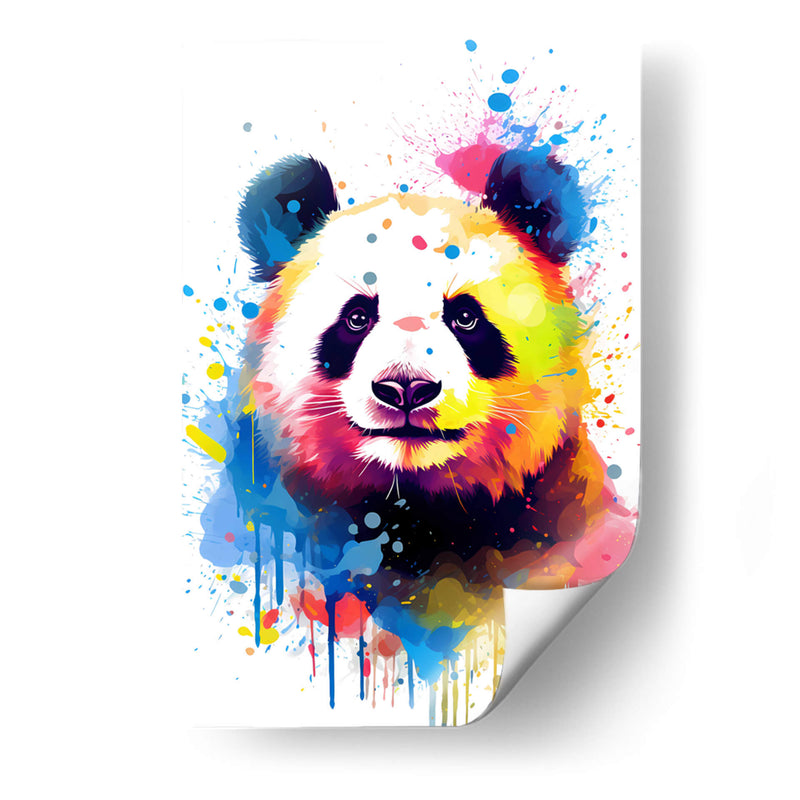 El Panda - Dominico Zafri | Cuadro decorativo de Canvas Lab