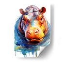 El Hipopotamo - Dominico Zafri | Cuadro decorativo de Canvas Lab