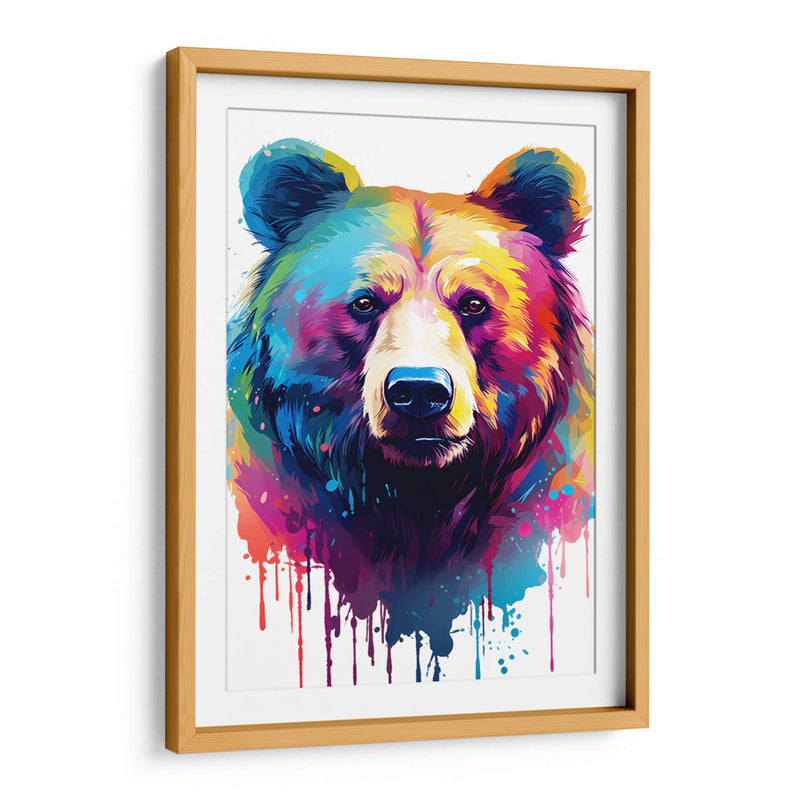 El Oso - Dominico Zafri | Cuadro decorativo de Canvas Lab