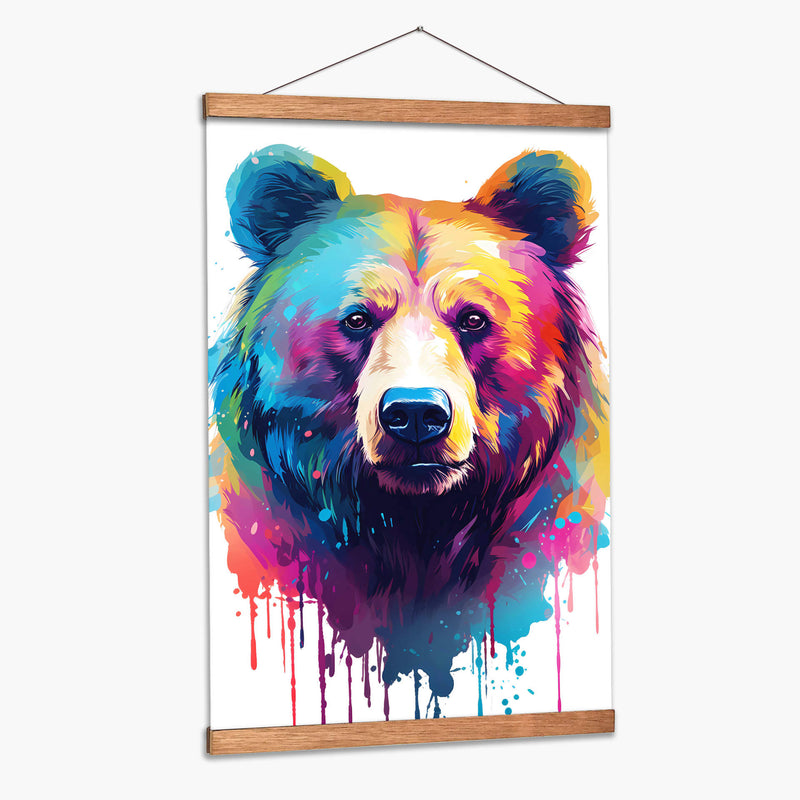 El Oso - Dominico Zafri | Cuadro decorativo de Canvas Lab