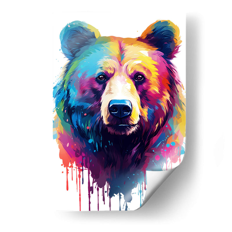 El Oso - Dominico Zafri | Cuadro decorativo de Canvas Lab