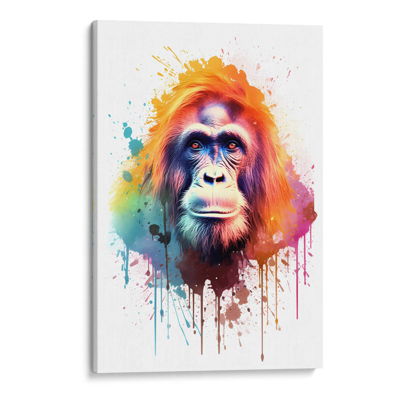 El Orangutan - Dominico Zafri | Cuadro decorativo de Canvas Lab