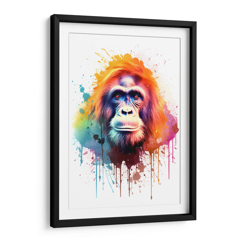 El Orangutan - Dominico Zafri | Cuadro decorativo de Canvas Lab