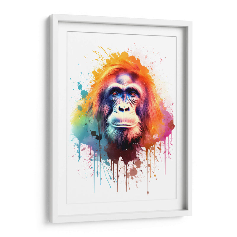 El Orangutan - Dominico Zafri | Cuadro decorativo de Canvas Lab