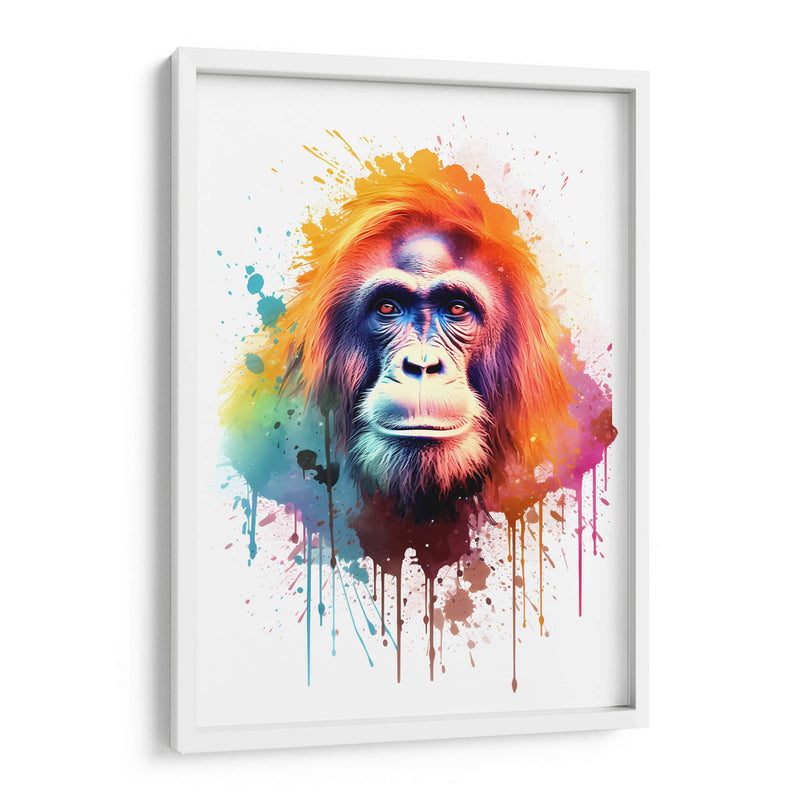 El Orangutan - Dominico Zafri | Cuadro decorativo de Canvas Lab