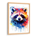 El Mapache - Dominico Zafri | Cuadro decorativo de Canvas Lab