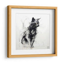 Gato negro - Artomato | Cuadro decorativo de Canvas Lab