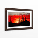 Atardecer desértico - Artomato | Cuadro decorativo de Canvas Lab