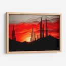 Atardecer desértico - Artomato | Cuadro decorativo de Canvas Lab
