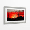 Atardecer desértico - Artomato | Cuadro decorativo de Canvas Lab