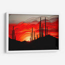 Atardecer desértico - Artomato | Cuadro decorativo de Canvas Lab