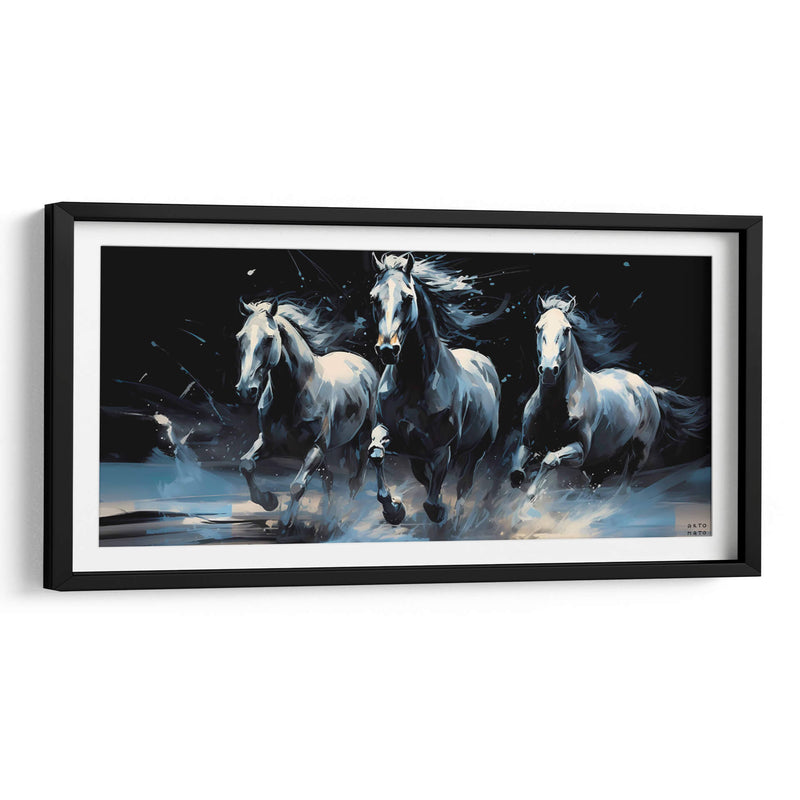 Cabalgata nocturna - Artomato | Cuadro decorativo de Canvas Lab