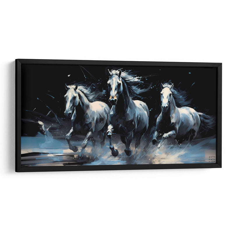 Cabalgata nocturna - Artomato | Cuadro decorativo de Canvas Lab