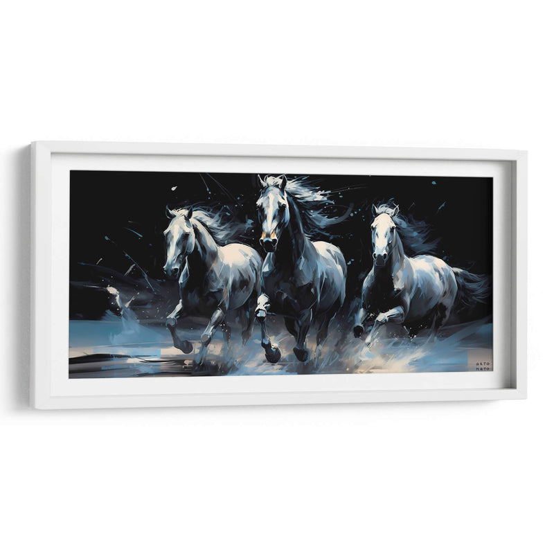 Cabalgata nocturna - Artomato | Cuadro decorativo de Canvas Lab