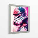 Star Wars - Stormtrooper vibrante  - Paltik Arte Digital | Cuadro decorativo de Canvas Lab