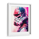 Star Wars - Stormtrooper vibrante  - Paltik Arte Digital | Cuadro decorativo de Canvas Lab